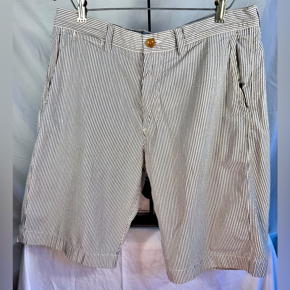 J. CREW Seersucker Shorts